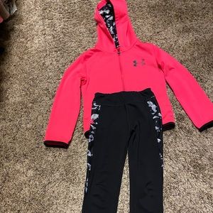 Girls Under Armour Athletic Jacket & Pants